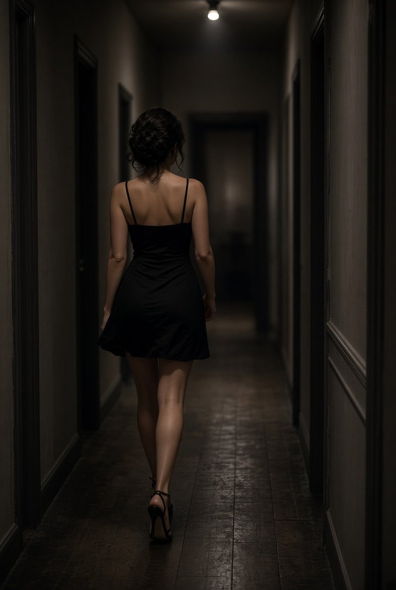 Galerie nu assise généré par IA